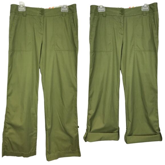J. Crew Broken In Chino Classic Twill Convertible Pants Size 6 - Picture 1 of 11